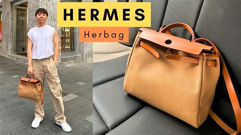 hermes herbag youtube|Hermes herbag long strap.